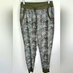 Krimson Klover green jogger pants Christie style